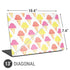 Bouffants and Broken Hearts Ice Cream Universal Laptop 13in (10.6 x 7.6in) Skin